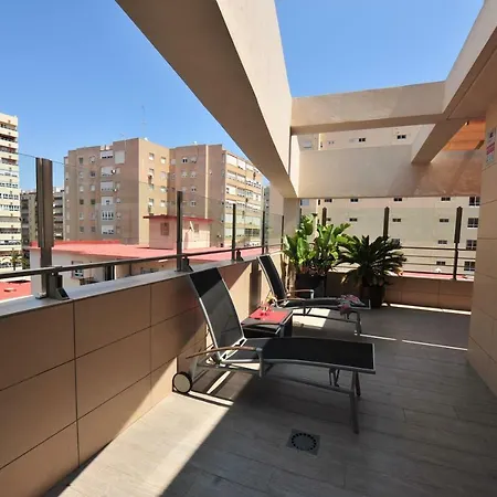 Apartament Atico Duplex Front Beach Terraza Luxury