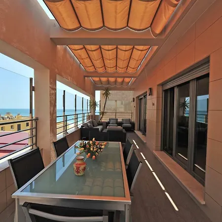 Atico Duplex Front Beach Terraza Luxury Apartament Kadyks